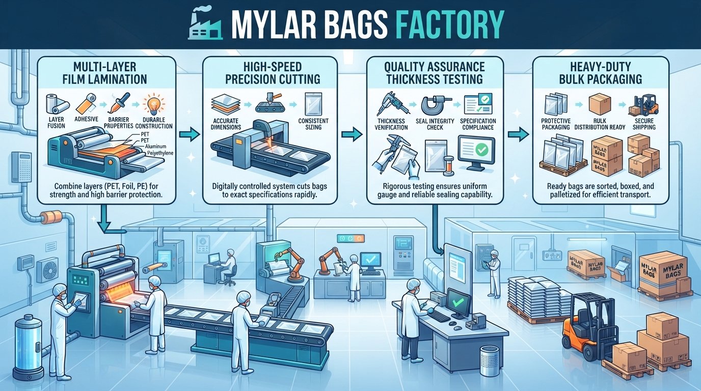 Custom Mylar Bags for Durable Product Packaging
